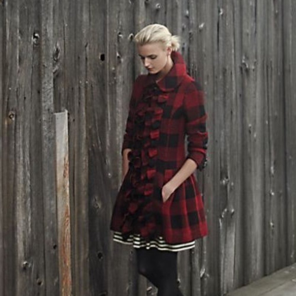 Plenty by Tracy Reese Plaid Jacket - Picture 1 of 7